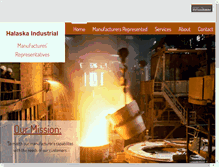 Tablet Screenshot of halaskaindustrial.com